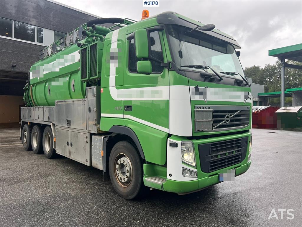 Volvo fh500 8x4 Mud vacuum truck w/ 2010 Inter consult b