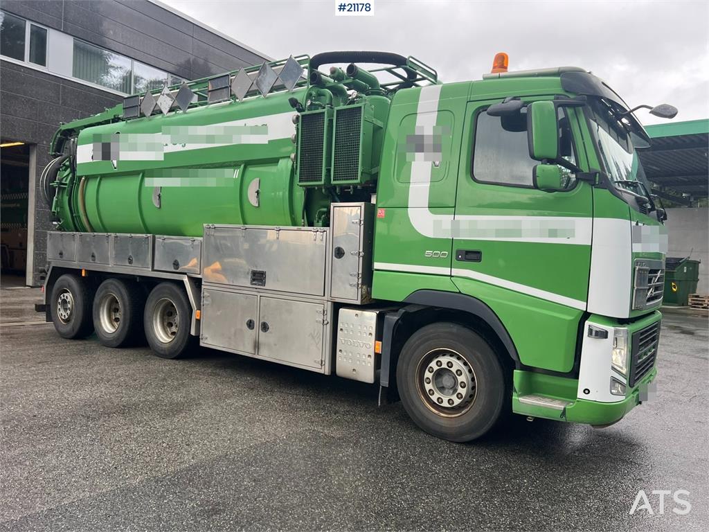 Volvo fh500 8x4 Mud vacuum truck w/ 2010 Inter consult b
