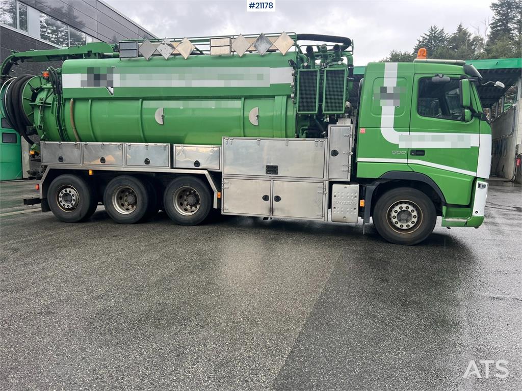 Volvo fh500 8x4 Mud vacuum truck w/ 2010 Inter consult b
