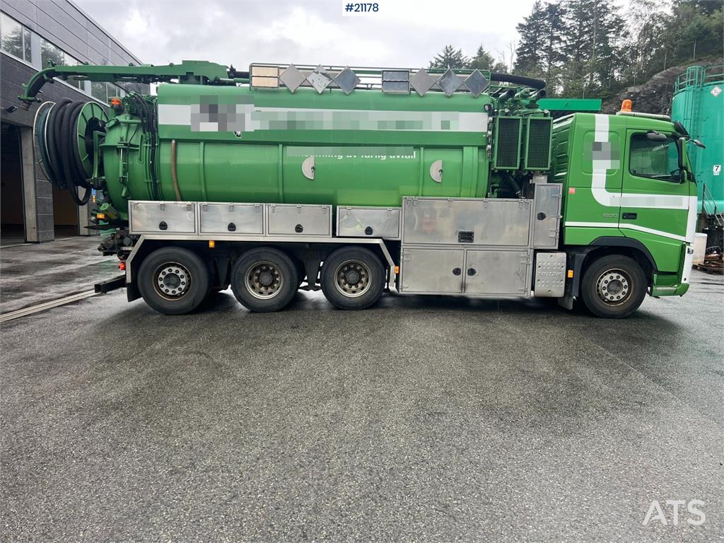 Volvo fh500 8x4 Mud vacuum truck w/ 2010 Inter consult b