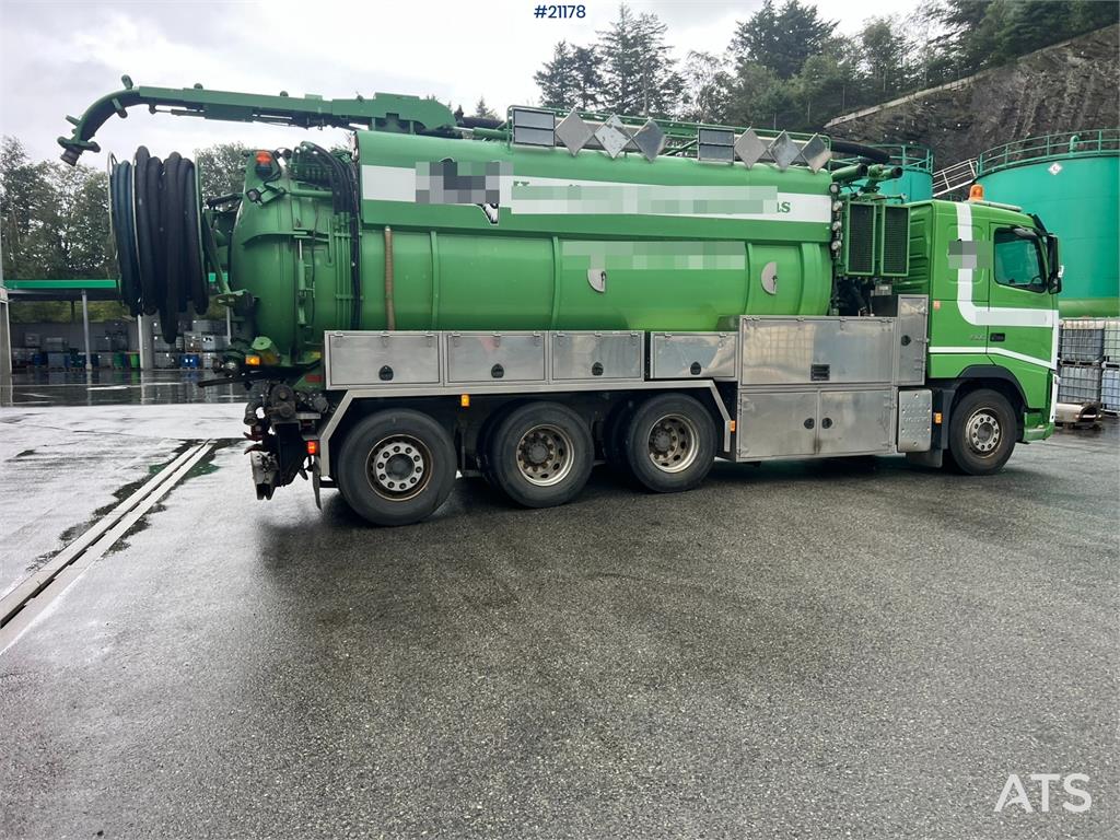 Volvo fh500 8x4 Mud vacuum truck w/ 2010 Inter consult b
