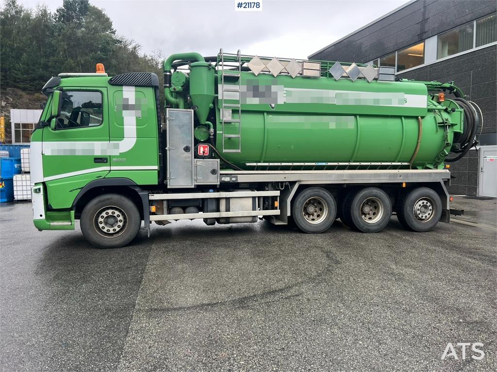 Volvo fh500 8x4 Mud vacuum truck w/ 2010 Inter consult b