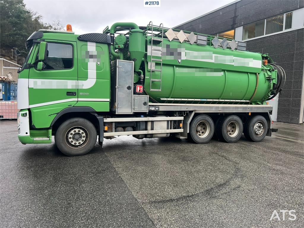 Volvo fh500 8x4 Mud vacuum truck w/ 2010 Inter consult b