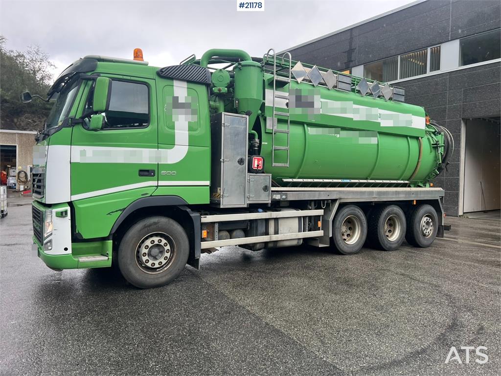 Volvo fh500 8x4 Mud vacuum truck w/ 2010 Inter consult b