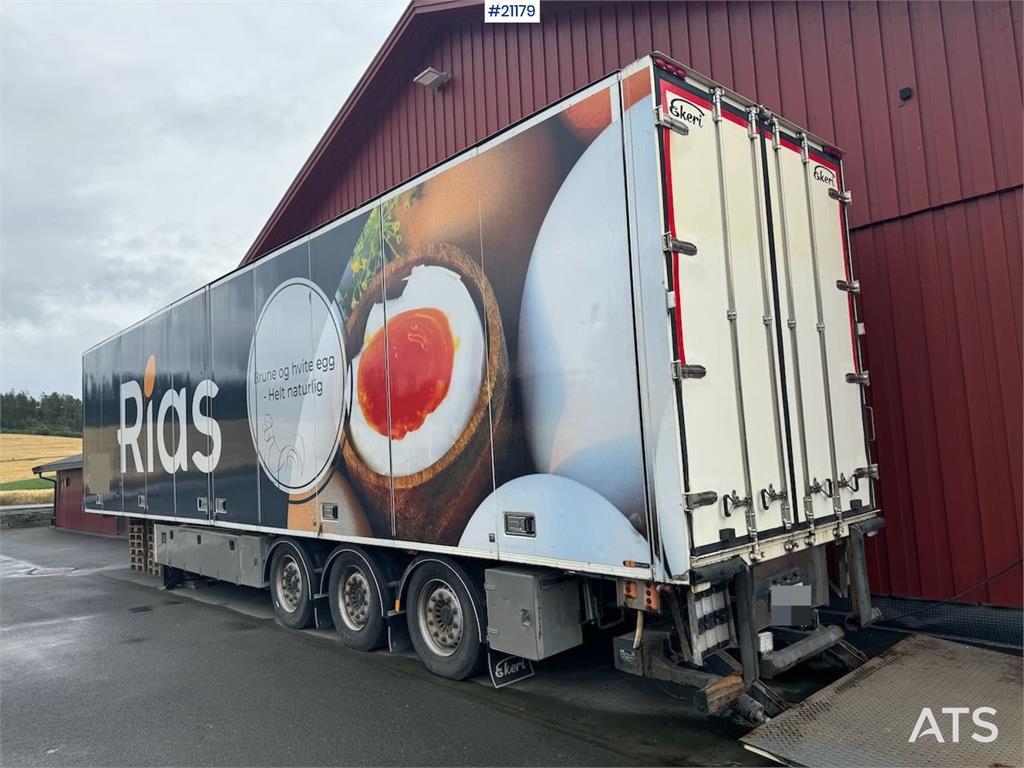 Ekeri cabinet semi-trailer w/ carrier unit, full side op