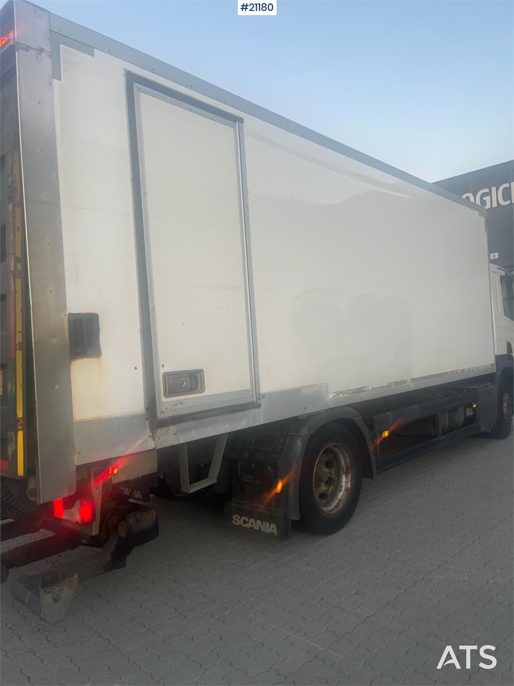 Scania P250 4x2 Box truck w/ Full side opening. Euro 6