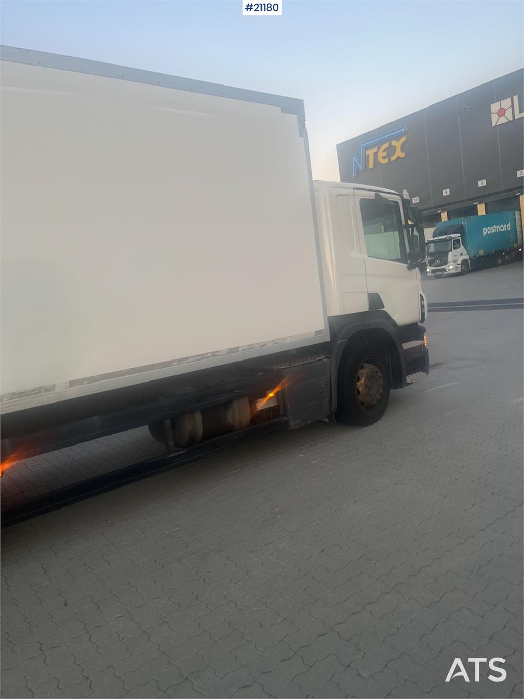 Scania P250 4x2 Box truck w/ Full side opening. Euro 6