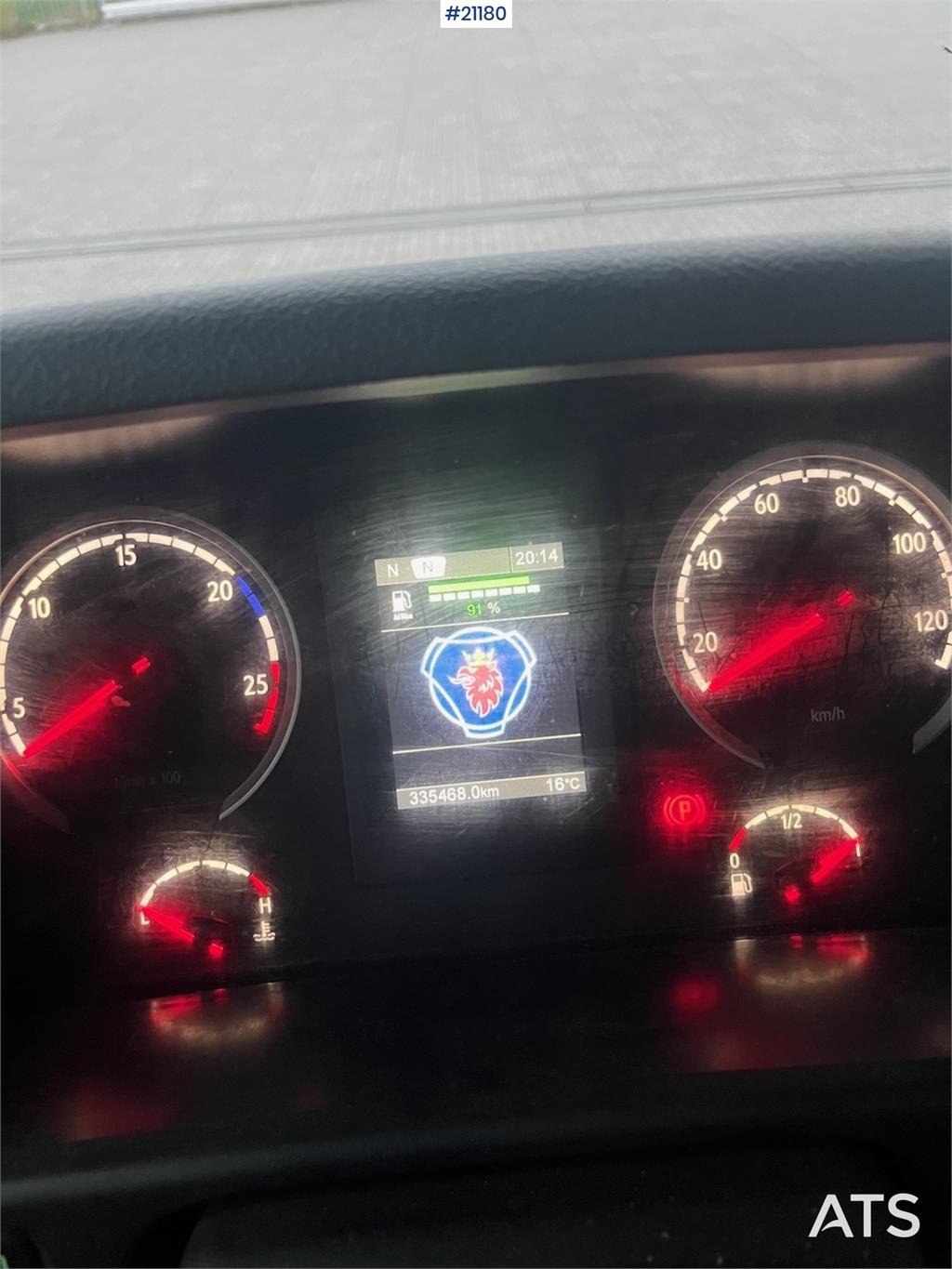Scania P250 4x2 Box truck w/ Full side opening. Euro 6