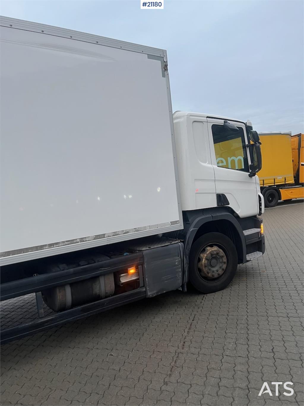 Scania P250 4x2 Box truck w/ Full side opening. Euro 6