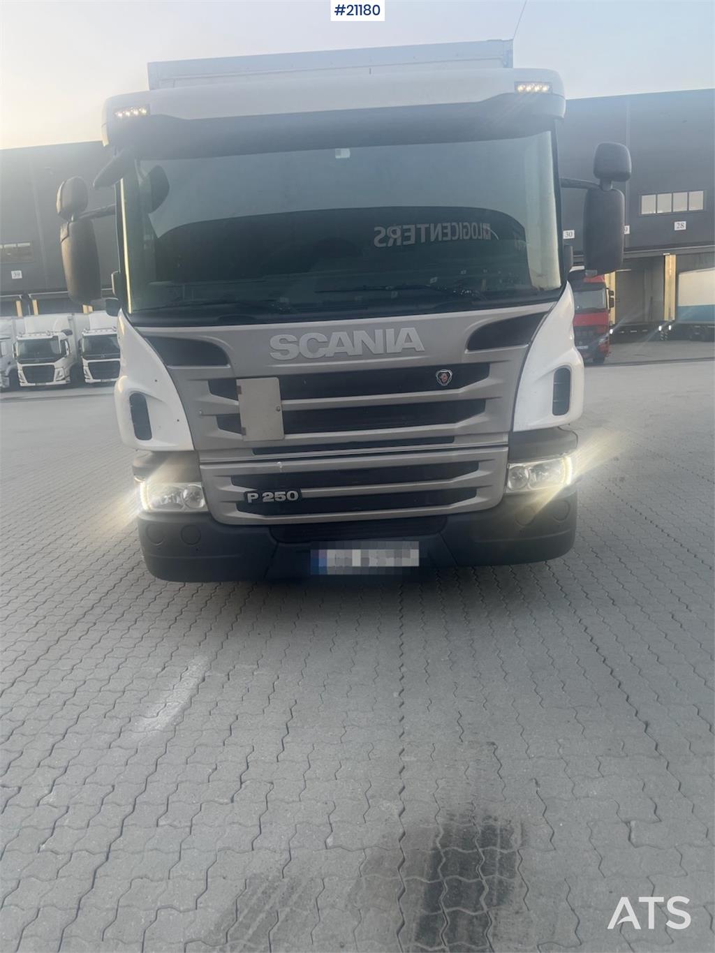Scania P250 4x2 Box truck w/ Full side opening. Euro 6