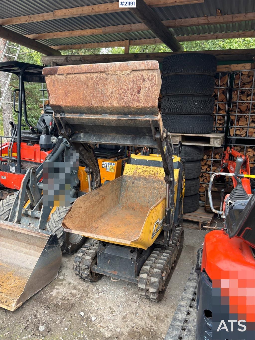 Yanmar C08 Tracked dumper w/ new tracks