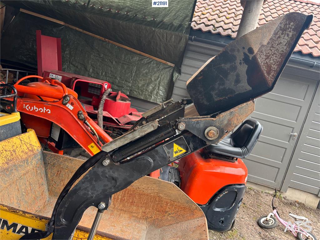 Yanmar C08 Tracked dumper w/ new tracks