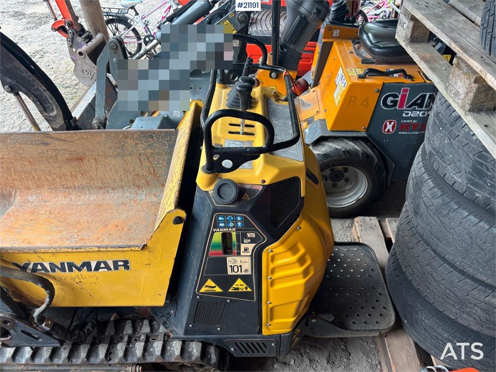 Yanmar C08 Tracked dumper w/ new tracks