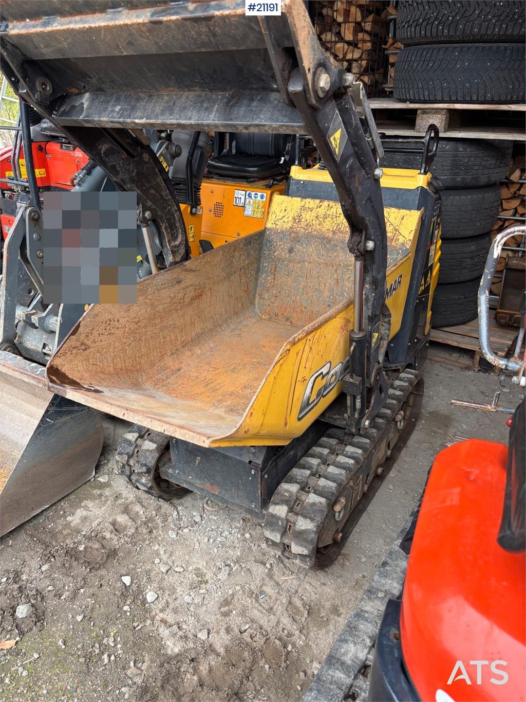 Yanmar C08 Tracked dumper w/ new tracks