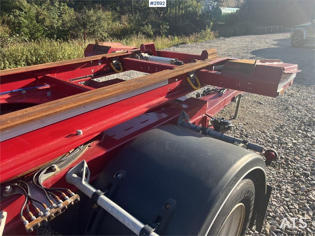 Närko 4 axle container trailer