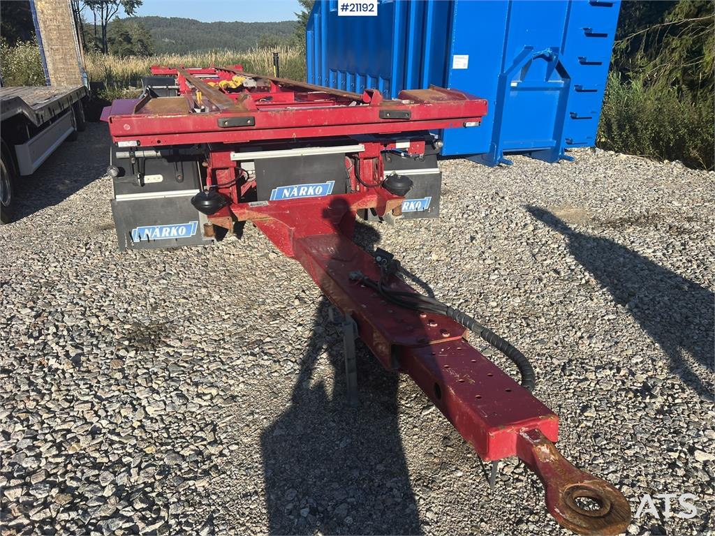 Närko 4 axle container trailer