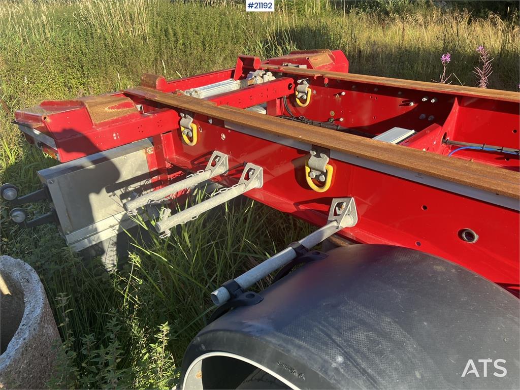 Närko 4 axle container trailer