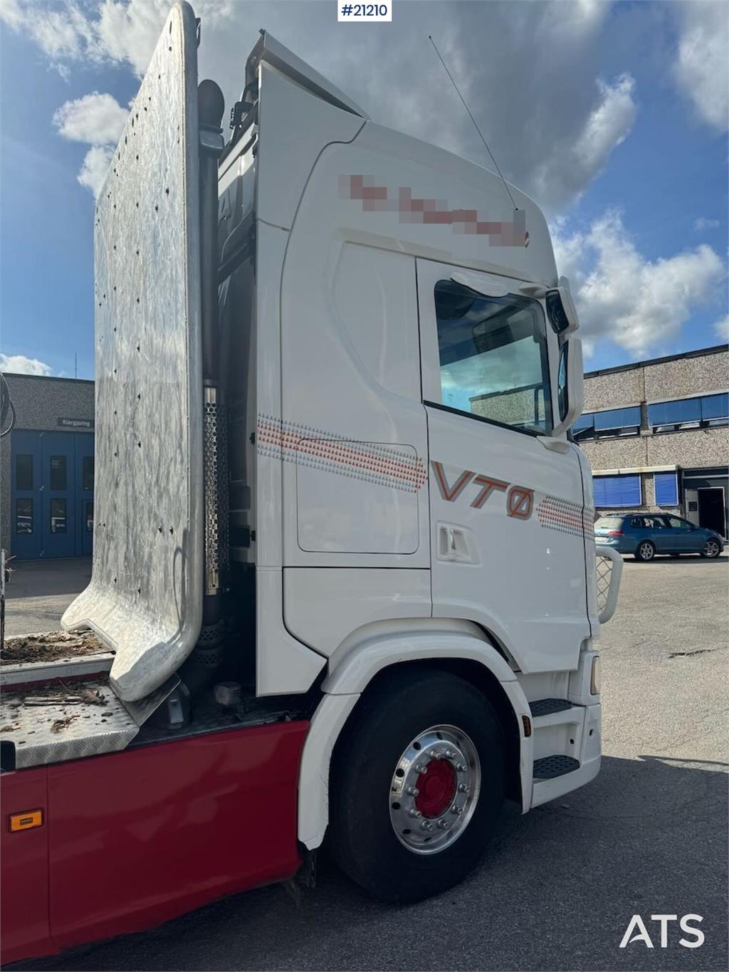 Scania S730 Timber truck without crane.