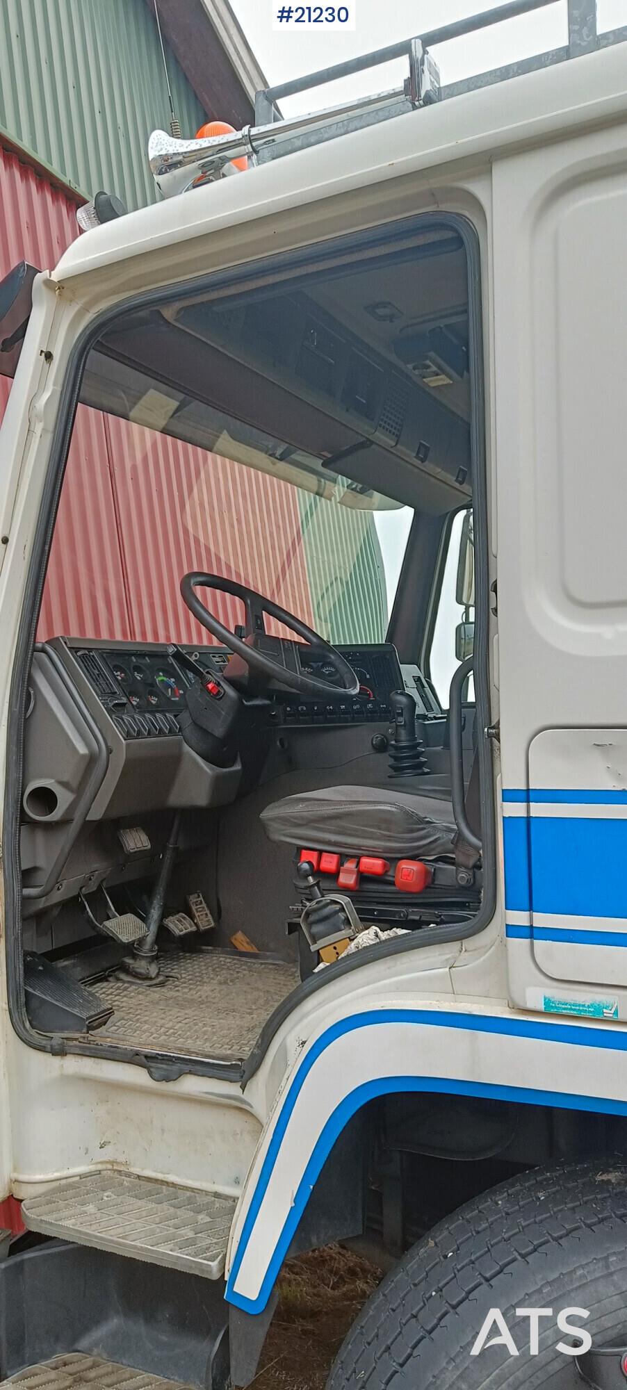 Volvo FL12 6x2 crane truck w/ Palfinger PK10500 crane.