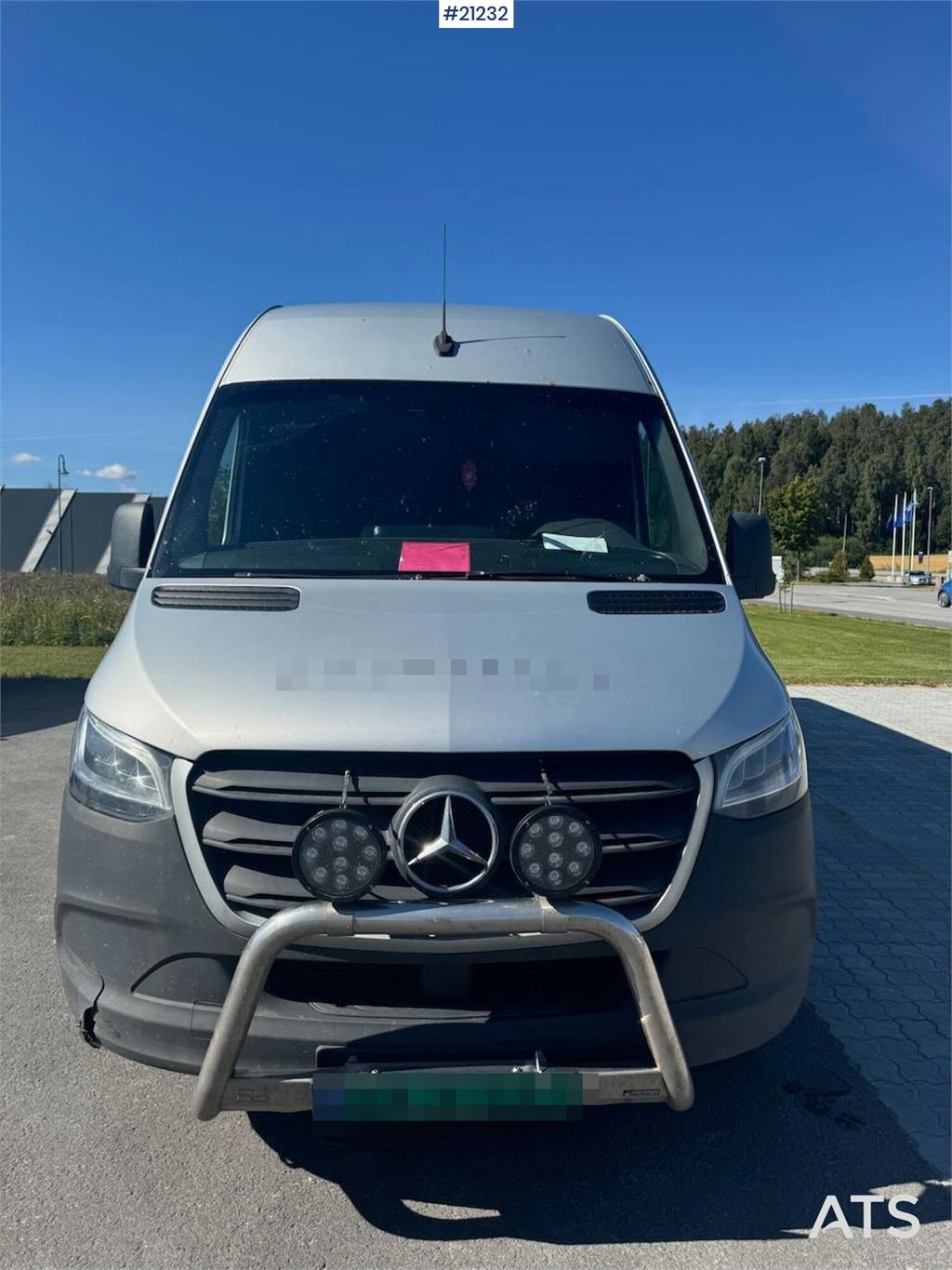 Mercedes-Benz Sprinter van. Approved until 05.2026.