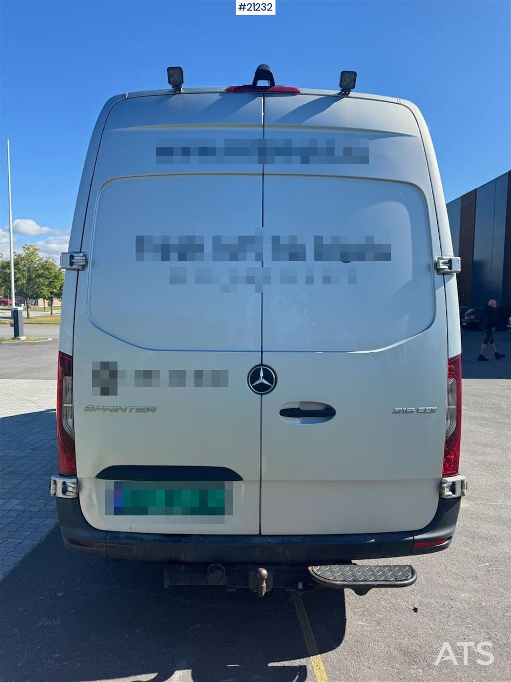 Mercedes-Benz Sprinter van. Approved until 05.2026.