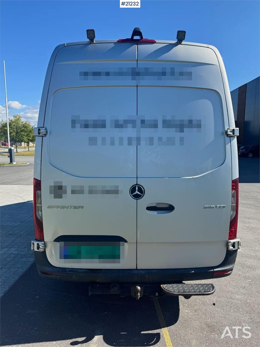 Mercedes-Benz Sprinter van. Approved until 05.2026.