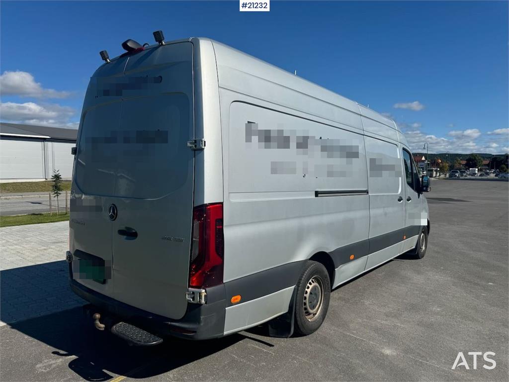 Mercedes-Benz Sprinter van. Approved until 05.2026.
