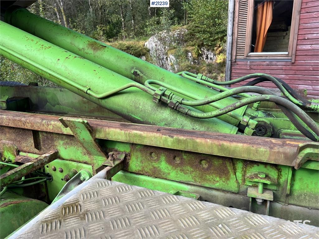 Volvo FM12 8x4 hook truck repair object w/ 20 t hook and