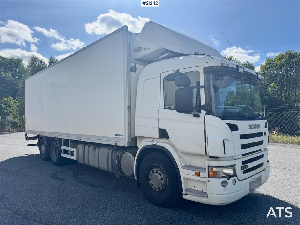 Scania P420 6x2 Box truck w/ Defective aggregate.