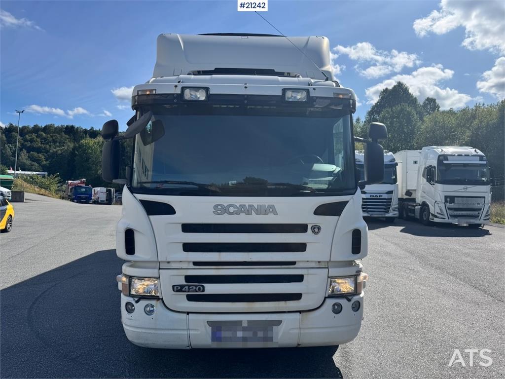 Scania P420 6x2 Box truck w/ Defective aggregate.
