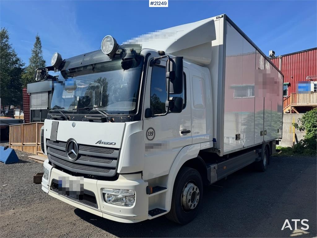 Mercedes-Benz Atego 4x2 Box Truck w/ Full Side Opening.