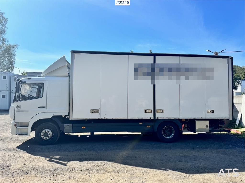 Mercedes-Benz Atego 4x2 Box Truck w/ Full Side Opening.