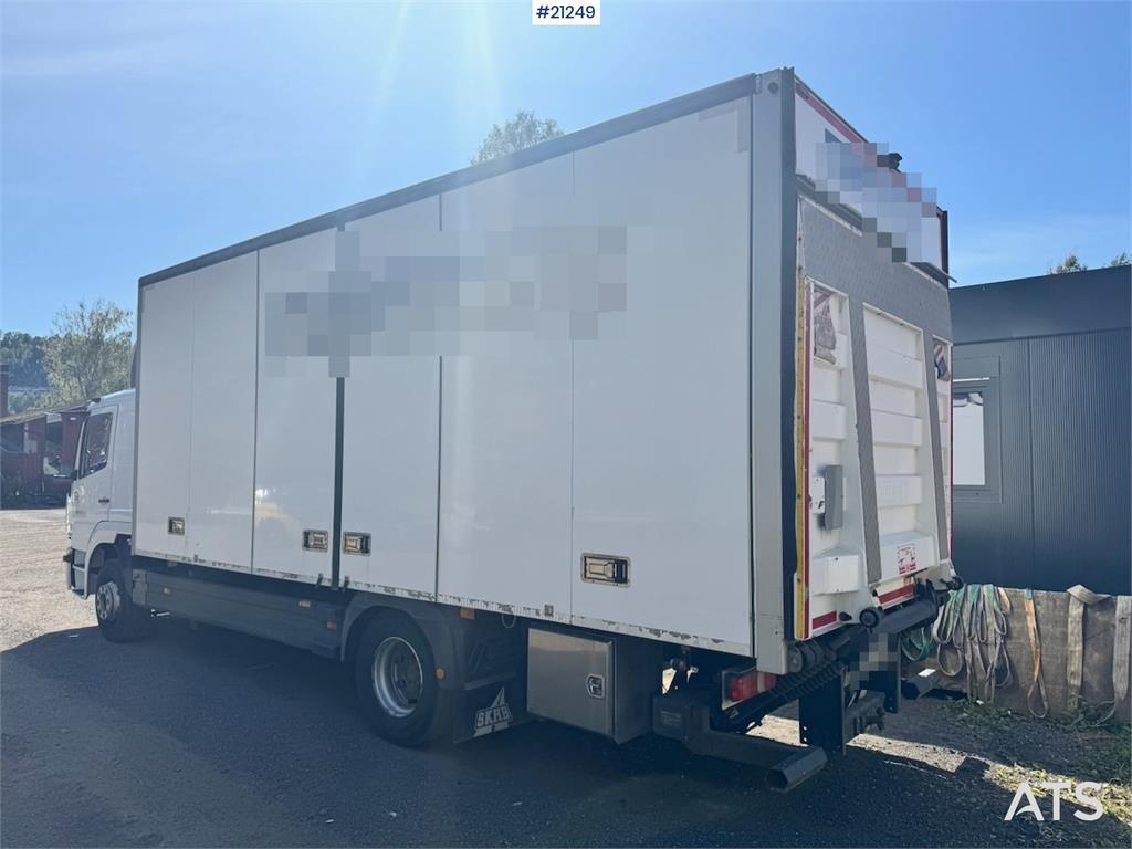Mercedes-Benz Atego 4x2 Box Truck w/ Full Side Opening.