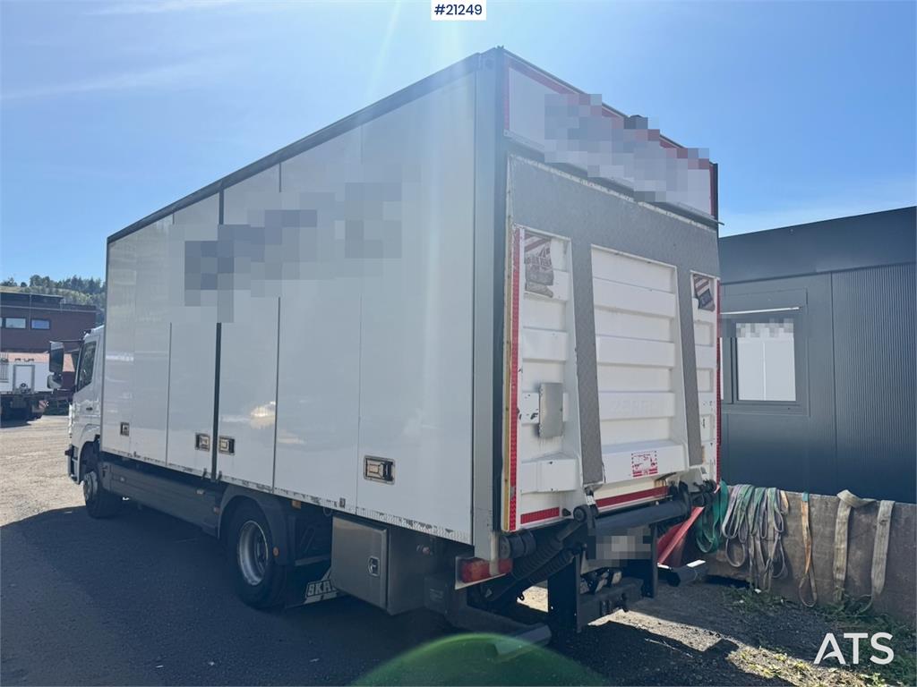 Mercedes-Benz Atego 4x2 Box Truck w/ Full Side Opening.