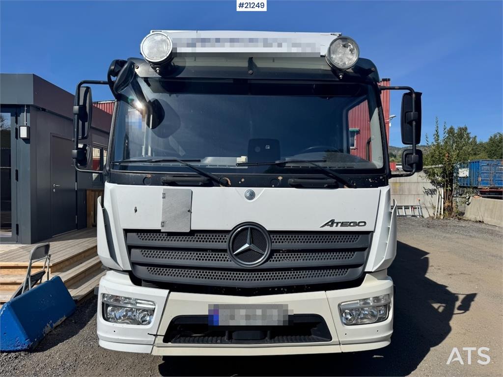 Mercedes-Benz Atego 4x2 Box Truck w/ Full Side Opening.