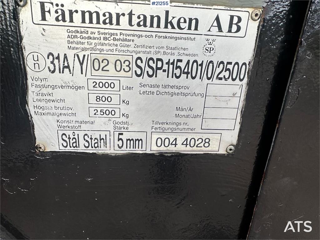 [Other] dieseltanker på 2000L