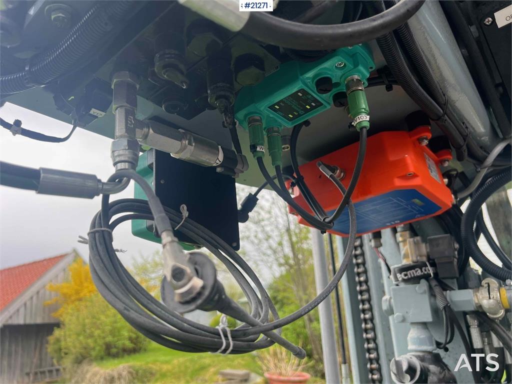 Montabert micro drill tower significantly upgraded w/ hc25 h