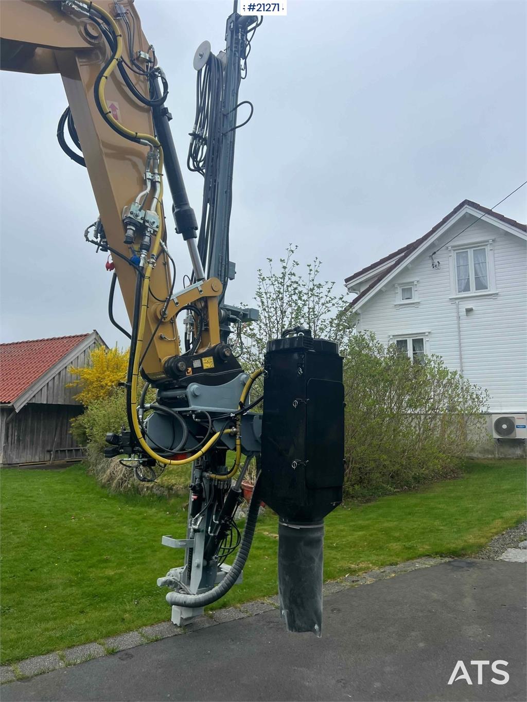 Montabert micro drill tower significantly upgraded w/ hc25 h