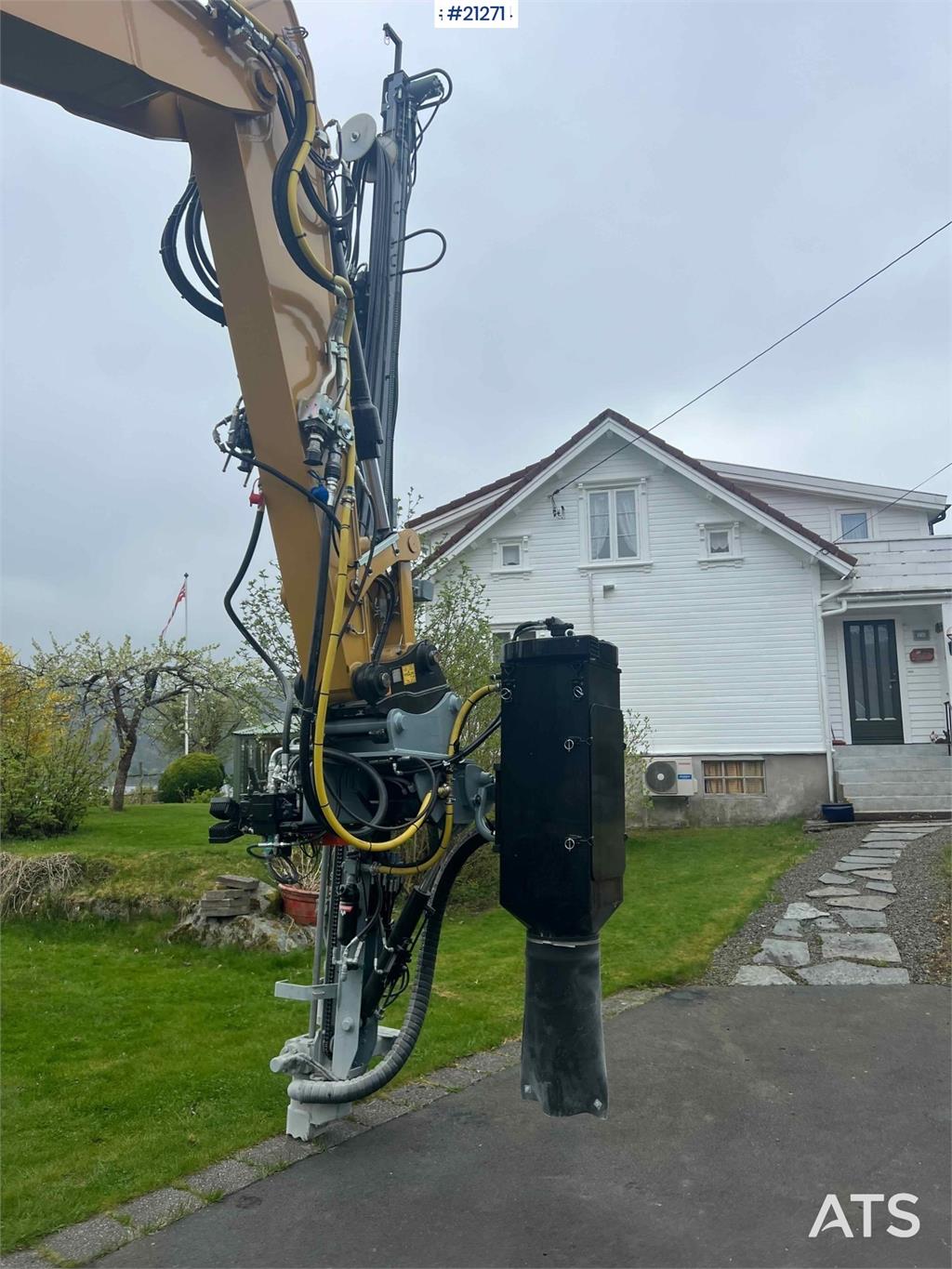 Montabert micro drill tower significantly upgraded w/ hc25 h