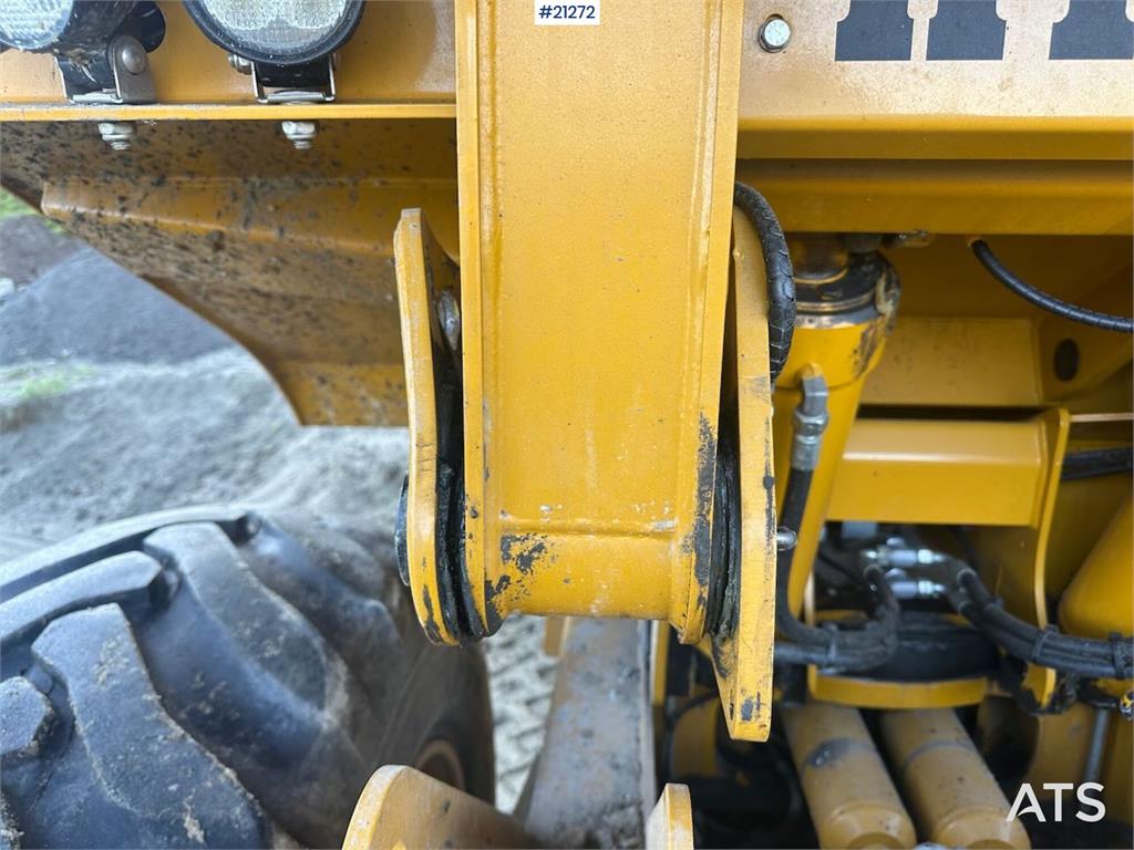 Hydrema 912GS dump truck w/white signs. WATCH VIDEO.
