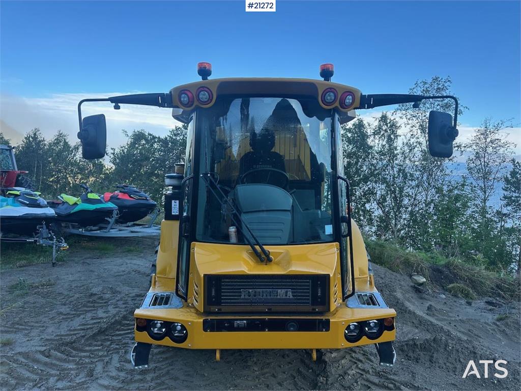 Hydrema 912GS dump truck w/white signs. WATCH VIDEO.