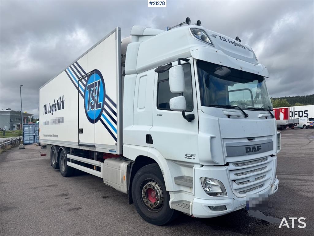 DAF CF440 6x2 Box truck with refrigerator/freezer unit