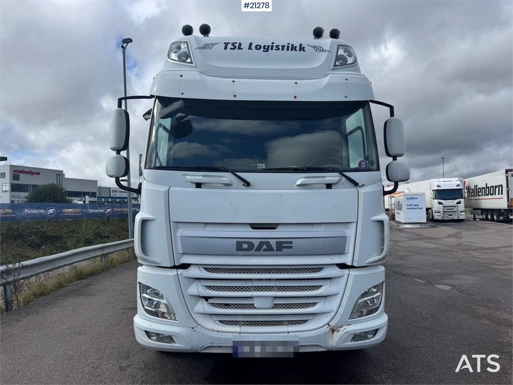 DAF CF440 6x2 Box truck with refrigerator/freezer unit
