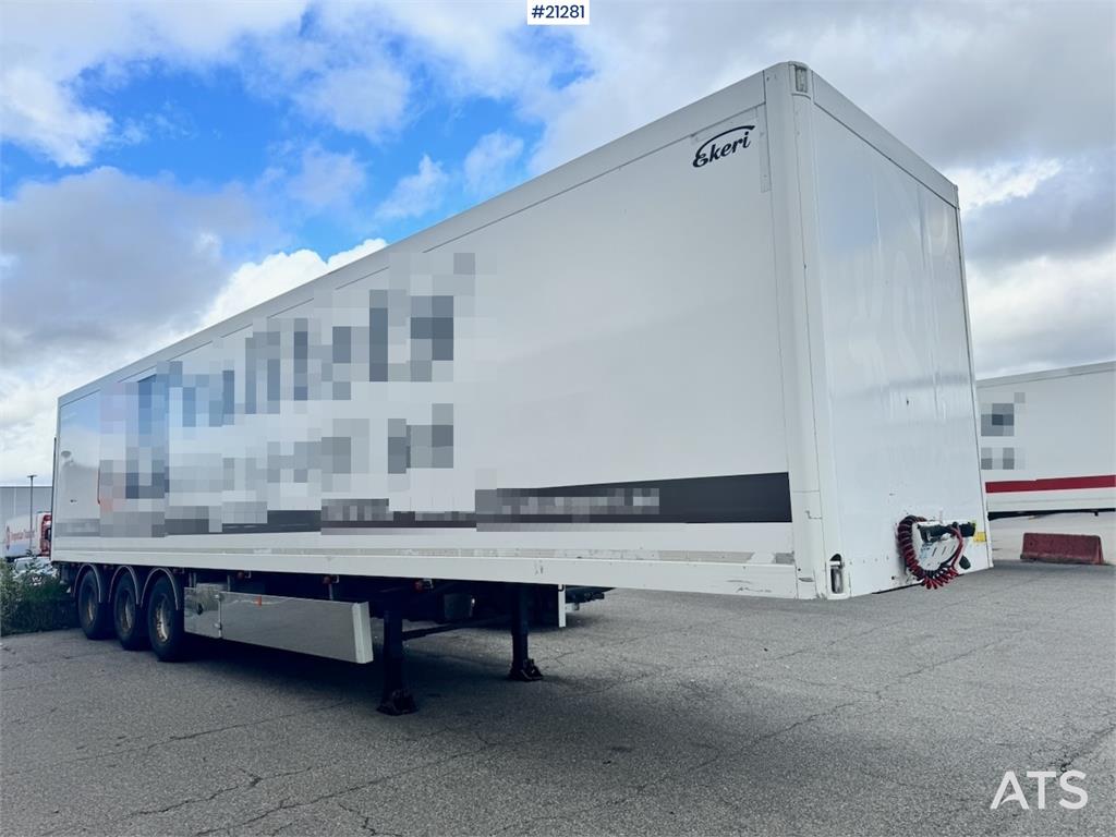 Ekeri Cabinet trailer w/ Full side opening.