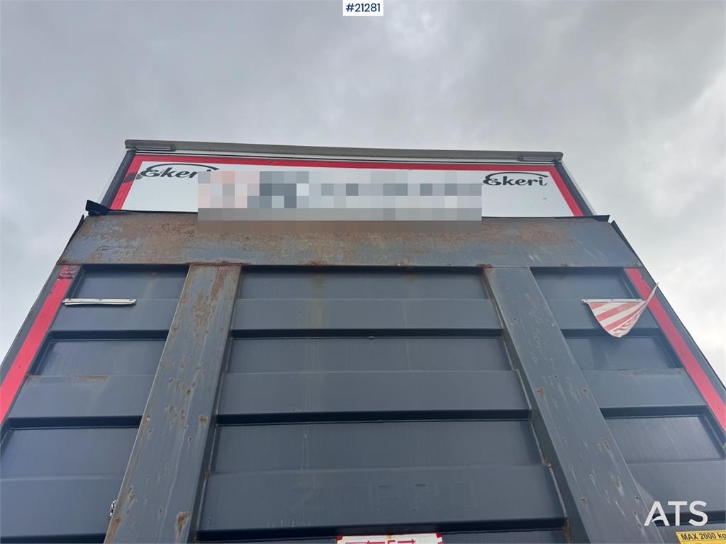 Ekeri Cabinet trailer w/ Full side opening.