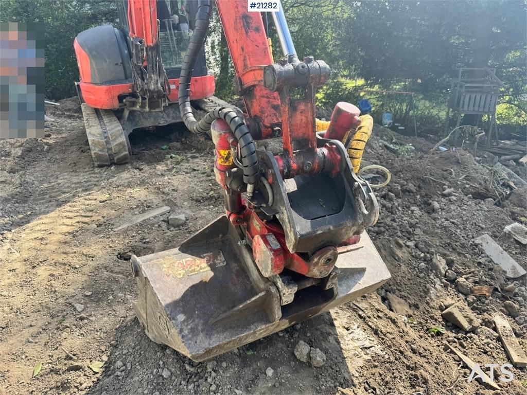 Kubota KX057-4 Tracked excavator w/ Rototilt and 2 bucket