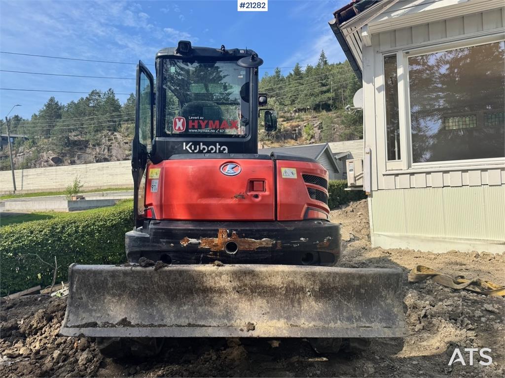 Kubota KX057-4 Tracked excavator w/ Rototilt and 2 bucket