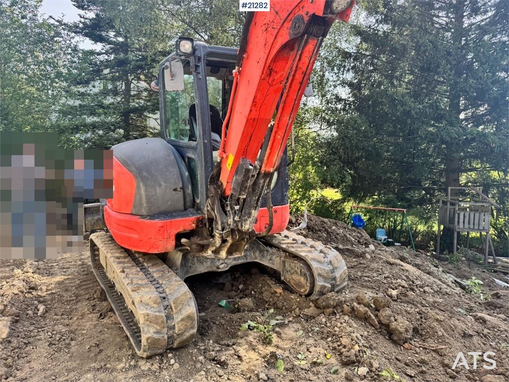 Kubota KX057-4 Tracked excavator w/ Rototilt and 2 bucket