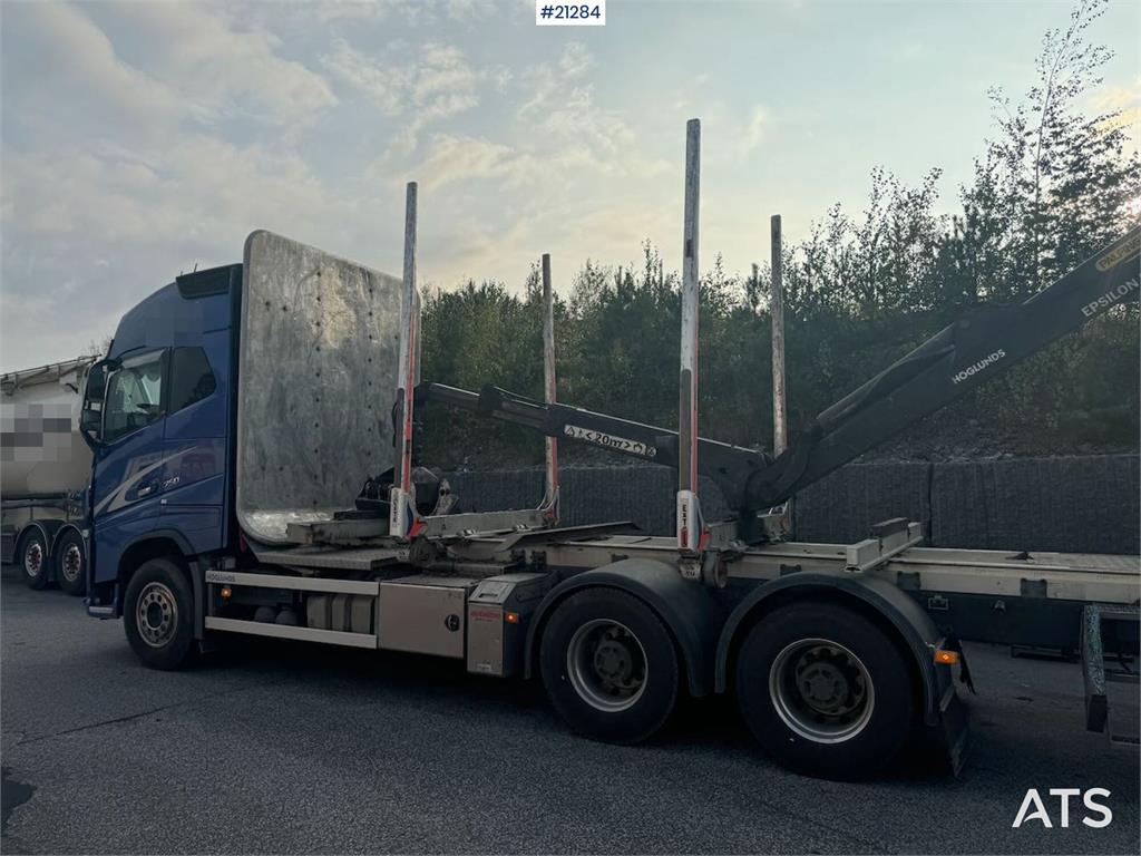 Volvo Fh750 6x4 Log Truck w/ 2019 Epsilon M12L Crane