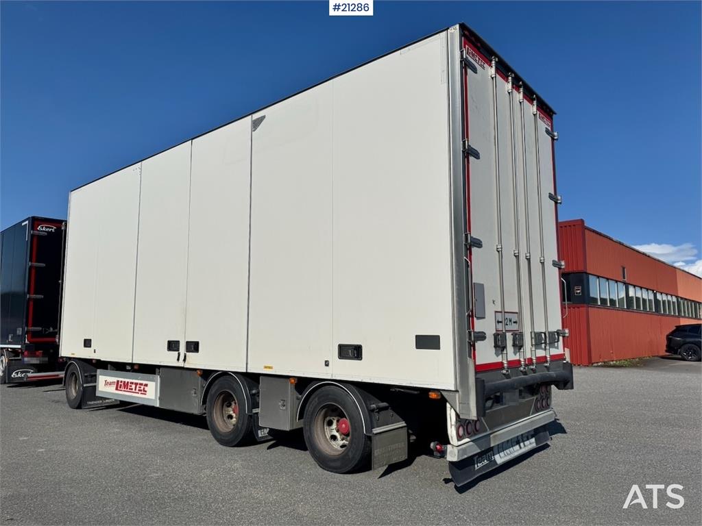 Limetec Box trailer. Full side opening.